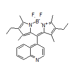 2,8-Diethyl-5,5-difluoro-1,3,7,9-tetramethyl-10-(4-quinolyl)-5H-dipyrrolo[1,2-c:2’,1’-f][1,3,2]diazaborinin-4-ium-5-uide