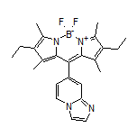 2,8-Diethyl-5,5-difluoro-10-(imidazo[1,2-a]pyridin-7-yl)-1,3,7,9-tetramethyl-5H-dipyrrolo[1,2-c:2’,1’-f][1,3,2]diazaborinin-4-ium-5-uide