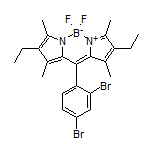 10-(2,4-Dibromophenyl)-2,8-diethyl-5,5-difluoro-1,3,7,9-tetramethyl-5H-dipyrrolo[1,2-c:2’,1’-f][1,3,2]diazaborinin-4-ium-5-uide