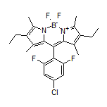 10-(4-Chloro-2,6-difluorophenyl)-2,8-diethyl-5,5-difluoro-1,3,7,9-tetramethyl-5H-dipyrrolo[1,2-c:2’,1’-f][1,3,2]diazaborinin-4-ium-5-uide