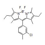 10-(3-Chloro-4-methylphenyl)-2,8-diethyl-5,5-difluoro-1,3,7,9-tetramethyl-5H-dipyrrolo[1,2-c:2’,1’-f][1,3,2]diazaborinin-4-ium-5-uide