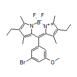 10-(3-Bromo-5-methoxyphenyl)-2,8-diethyl-5,5-difluoro-1,3,7,9-tetramethyl-5H-dipyrrolo[1,2-c:2’,1’-f][1,3,2]diazaborinin-4-ium-5-uide