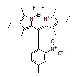 2,8-Diethyl-5,5-difluoro-1,3,7,9-tetramethyl-10-(4-methyl-2-nitrophenyl)-5H-dipyrrolo[1,2-c:2’,1’-f][1,3,2]diazaborinin-4-ium-5-uide