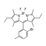 10-(2-Bromo-5-methylphenyl)-2,8-diethyl-5,5-difluoro-1,3,7,9-tetramethyl-5H-dipyrrolo[1,2-c:2’,1’-f][1,3,2]diazaborinin-4-ium-5-uide