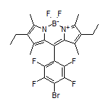 10-(4-Bromo-2,3,5,6-tetrafluorophenyl)-2,8-diethyl-5,5-difluoro-1,3,7,9-tetramethyl-5H-dipyrrolo[1,2-c:2’,1’-f][1,3,2]diazaborinin-4-ium-5-uide