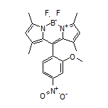 5,5-Difluoro-10-(2-methoxy-4-nitrophenyl)-1,3,7,9-tetramethyl-5H-dipyrrolo[1,2-c:2’,1’-f][1,3,2]diazaborinin-4-ium-5-uide