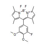 5,5-Difluoro-10-(3-fluoro-4,5-dimethoxyphenyl)-1,3,7,9-tetramethyl-5H-dipyrrolo[1,2-c:2’,1’-f][1,3,2]diazaborinin-4-ium-5-uide