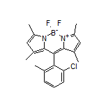 10-(2-Chloro-6-methylphenyl)-5,5-difluoro-1,3,7,9-tetramethyl-5H-dipyrrolo[1,2-c:2’,1’-f][1,3,2]diazaborinin-4-ium-5-uide