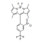 5,5-Difluoro-1,3,7,9-tetramethyl-10-[2-nitro-4-(trifluoromethyl)phenyl]-5H-dipyrrolo[1,2-c:2’,1’-f][1,3,2]diazaborinin-4-ium-5-uide