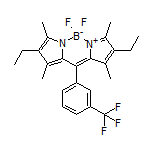 2,8-Diethyl-5,5-difluoro-1,3,7,9-tetramethyl-10-[3-(trifluoromethyl)phenyl]-5H-dipyrrolo[1,2-c:2’,1’-f][1,3,2]diazaborinin-4-ium-5-uide