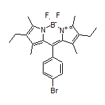 10-(4-Bromophenyl)-2,8-diethyl-5,5-difluoro-1,3,7,9-tetramethyl-5H-dipyrrolo[1,2-c:2’,1’-f][1,3,2]diazaborinin-4-ium-5-uide