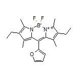 2,8-Diethyl-5,5-difluoro-10-(2-furyl)-1,3,7,9-tetramethyl-5H-dipyrrolo[1,2-c:2’,1’-f][1,3,2]diazaborinin-4-ium-5-uide