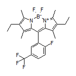 2,8-Diethyl-5,5-difluoro-10-[2-fluoro-5-(trifluoromethyl)phenyl]-1,3,7,9-tetramethyl-5H-dipyrrolo[1,2-c:2’,1’-f][1,3,2]diazaborinin-4-ium-5-uide