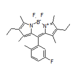 2,8-Diethyl-5,5-difluoro-10-(5-fluoro-2-methylphenyl)-1,3,7,9-tetramethyl-5H-dipyrrolo[1,2-c:2’,1’-f][1,3,2]diazaborinin-4-ium-5-uide