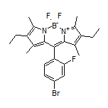 10-(4-Bromo-2-fluorophenyl)-2,8-diethyl-5,5-difluoro-1,3,7,9-tetramethyl-5H-dipyrrolo[1,2-c:2’,1’-f][1,3,2]diazaborinin-4-ium-5-uide