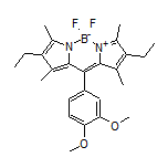 10-(3,4-Dimethoxyphenyl)-2,8-diethyl-5,5-difluoro-1,3,7,9-tetramethyl-5H-dipyrrolo[1,2-c:2’,1’-f][1,3,2]diazaborinin-4-ium-5-uide