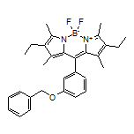 10-[3-(Benzyloxy)phenyl]-2,8-diethyl-5,5-difluoro-1,3,7,9-tetramethyl-5H-dipyrrolo[1,2-c:2’,1’-f][1,3,2]diazaborinin-4-ium-5-uide