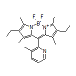 2,8-Diethyl-5,5-difluoro-1,3,7,9-tetramethyl-10-(3-methyl-2-pyridyl)-5H-dipyrrolo[1,2-c:2’,1’-f][1,3,2]diazaborinin-4-ium-5-uide