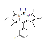 2,8-Diethyl-5,5-difluoro-10-(3-iodophenyl)-1,3,7,9-tetramethyl-5H-dipyrrolo[1,2-c:2’,1’-f][1,3,2]diazaborinin-4-ium-5-uide