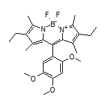 2,8-Diethyl-5,5-difluoro-1,3,7,9-tetramethyl-10-(2,4,5-trimethoxyphenyl)-5H-dipyrrolo[1,2-c:2’,1’-f][1,3,2]diazaborinin-4-ium-5-uide