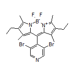 10-(3,5-Dibromo-4-pyridyl)-2,8-diethyl-5,5-difluoro-1,3,7,9-tetramethyl-5H-dipyrrolo[1,2-c:2’,1’-f][1,3,2]diazaborinin-4-ium-5-uide