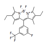 2,8-Diethyl-5,5-difluoro-10-[3-fluoro-5-(trifluoromethyl)phenyl]-1,3,7,9-tetramethyl-5H-dipyrrolo[1,2-c:2’,1’-f][1,3,2]diazaborinin-4-ium-5-uide