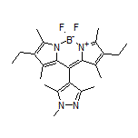 2,8-Diethyl-5,5-difluoro-1,3,7,9-tetramethyl-10-(1,3,5-trimethyl-4-pyrazolyl)-5H-dipyrrolo[1,2-c:2’,1’-f][1,3,2]diazaborinin-4-ium-5-uide