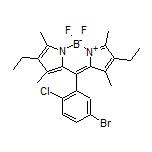 10-(5-Bromo-2-chlorophenyl)-2,8-diethyl-5,5-difluoro-1,3,7,9-tetramethyl-5H-dipyrrolo[1,2-c:2’,1’-f][1,3,2]diazaborinin-4-ium-5-uide