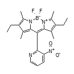 2,8-Diethyl-5,5-difluoro-1,3,7,9-tetramethyl-10-(3-nitro-2-pyridyl)-5H-dipyrrolo[1,2-c:2’,1’-f][1,3,2]diazaborinin-4-ium-5-uide