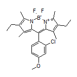 10-(2-Chloro-4-methoxyphenyl)-2,8-diethyl-5,5-difluoro-1,3,7,9-tetramethyl-5H-dipyrrolo[1,2-c:2’,1’-f][1,3,2]diazaborinin-4-ium-5-uide