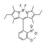 2,8-Diethyl-5,5-difluoro-10-(3-methoxy-2-nitrophenyl)-1,3,7,9-tetramethyl-5H-dipyrrolo[1,2-c:2’,1’-f][1,3,2]diazaborinin-4-ium-5-uide