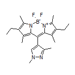 10-(1,3-Dimethyl-4-pyrazolyl)-2,8-diethyl-5,5-difluoro-1,3,7,9-tetramethyl-5H-dipyrrolo[1,2-c:2’,1’-f][1,3,2]diazaborinin-4-ium-5-uide