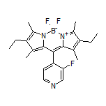 2,8-Diethyl-5,5-difluoro-10-(3-fluoro-4-pyridyl)-1,3,7,9-tetramethyl-5H-dipyrrolo[1,2-c:2’,1’-f][1,3,2]diazaborinin-4-ium-5-uide