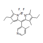 2,8-Diethyl-5,5-difluoro-1,3,7,9-tetramethyl-10-(4-methyl-3-pyridyl)-5H-dipyrrolo[1,2-c:2’,1’-f][1,3,2]diazaborinin-4-ium-5-uide