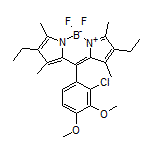 10-(2-Chloro-3,4-dimethoxyphenyl)-2,8-diethyl-5,5-difluoro-1,3,7,9-tetramethyl-5H-dipyrrolo[1,2-c:2’,1’-f][1,3,2]diazaborinin-4-ium-5-uide