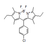 10-(4-Chlorophenyl)-2,8-diethyl-5,5-difluoro-1,3,7,9-tetramethyl-5H-dipyrrolo[1,2-c:2’,1’-f][1,3,2]diazaborinin-4-ium-5-uide