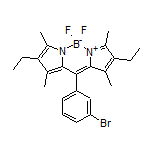 10-(3-Bromophenyl)-2,8-diethyl-5,5-difluoro-1,3,7,9-tetramethyl-5H-dipyrrolo[1,2-c:2’,1’-f][1,3,2]diazaborinin-4-ium-5-uide