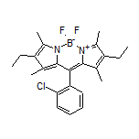 10-(2-Chlorophenyl)-2,8-diethyl-5,5-difluoro-1,3,7,9-tetramethyl-5H-dipyrrolo[1,2-c:2’,1’-f][1,3,2]diazaborinin-4-ium-5-uide