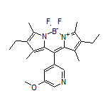 2,8-Diethyl-5,5-difluoro-10-(5-methoxy-3-pyridyl)-1,3,7,9-tetramethyl-5H-dipyrrolo[1,2-c:2’,1’-f][1,3,2]diazaborinin-4-ium-5-uide