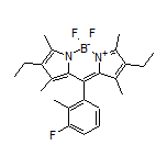 2,8-Diethyl-5,5-difluoro-10-(3-fluoro-2-methylphenyl)-1,3,7,9-tetramethyl-5H-dipyrrolo[1,2-c:2’,1’-f][1,3,2]diazaborinin-4-ium-5-uide