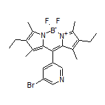 10-(5-Bromo-3-pyridyl)-2,8-diethyl-5,5-difluoro-1,3,7,9-tetramethyl-5H-dipyrrolo[1,2-c:2’,1’-f][1,3,2]diazaborinin-4-ium-5-uide