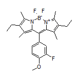 2,8-Diethyl-5,5-difluoro-10-(3-fluoro-4-methoxyphenyl)-1,3,7,9-tetramethyl-5H-dipyrrolo[1,2-c:2’,1’-f][1,3,2]diazaborinin-4-ium-5-uide