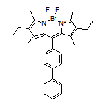 10-(4-Biphenylyl)-2,8-diethyl-5,5-difluoro-1,3,7,9-tetramethyl-5H-dipyrrolo[1,2-c:2’,1’-f][1,3,2]diazaborinin-4-ium-5-uide