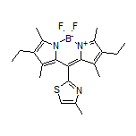 2,8-Diethyl-5,5-difluoro-1,3,7,9-tetramethyl-10-(4-methyl-2-thiazolyl)-5H-dipyrrolo[1,2-c:2’,1’-f][1,3,2]diazaborinin-4-ium-5-uide