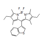 10-(3-Benzothienyl)-2,8-diethyl-5,5-difluoro-1,3,7,9-tetramethyl-5H-dipyrrolo[1,2-c:2’,1’-f][1,3,2]diazaborinin-4-ium-5-uide