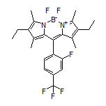 2,8-Diethyl-5,5-difluoro-10-[2-fluoro-4-(trifluoromethyl)phenyl]-1,3,7,9-tetramethyl-5H-dipyrrolo[1,2-c:2’,1’-f][1,3,2]diazaborinin-4-ium-5-uide