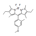 2,8-Diethyl-5,5-difluoro-10-(4-methoxy-2-methylphenyl)-1,3,7,9-tetramethyl-5H-dipyrrolo[1,2-c:2’,1’-f][1,3,2]diazaborinin-4-ium-5-uide