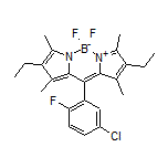 10-(5-Chloro-2-fluorophenyl)-2,8-diethyl-5,5-difluoro-1,3,7,9-tetramethyl-5H-dipyrrolo[1,2-c:2’,1’-f][1,3,2]diazaborinin-4-ium-5-uide