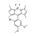 10-(2-Bromo-4,5-dimethoxyphenyl)-5,5-difluoro-1,3,7,9-tetramethyl-5H-dipyrrolo[1,2-c:2’,1’-f][1,3,2]diazaborinin-4-ium-5-uide