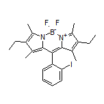 2,8-Diethyl-5,5-difluoro-10-(2-iodophenyl)-1,3,7,9-tetramethyl-5H-dipyrrolo[1,2-c:2’,1’-f][1,3,2]diazaborinin-4-ium-5-uide